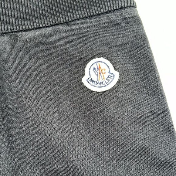 MONCLER BOYS BLACK JOGGER SWEATS 4A - Picture 8 of 15